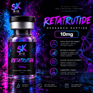 SK Bio Retatrutide 10mg research product