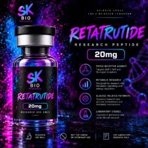 SK Bio Retatrutide 20mg research product
